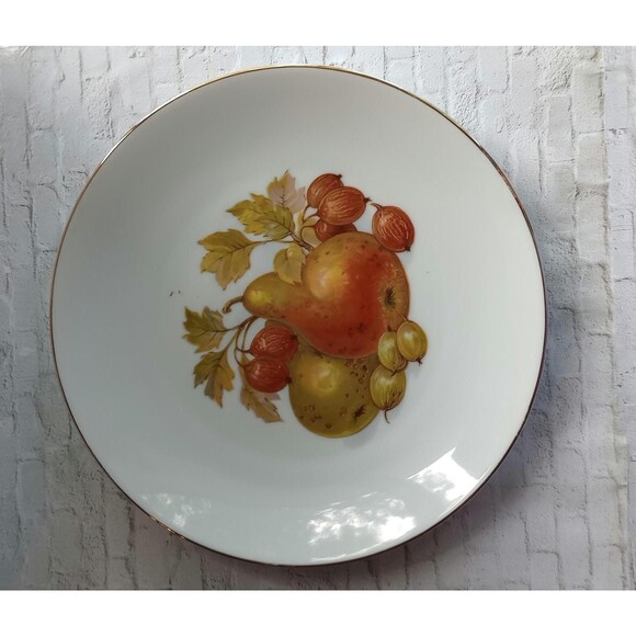 Vintage Bareuther Waldsassen Porcelain Dessert Plates Gold Trim - Picture 5 of 8